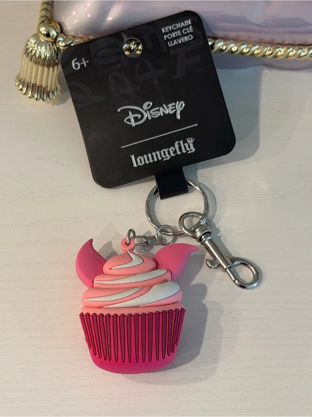 Loungefly Disney Winnie the Pooh Piglet Cupcake Keychain